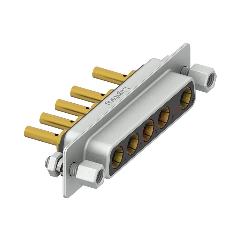 5W5母壓線式/配螺絲螺母/大電流10A