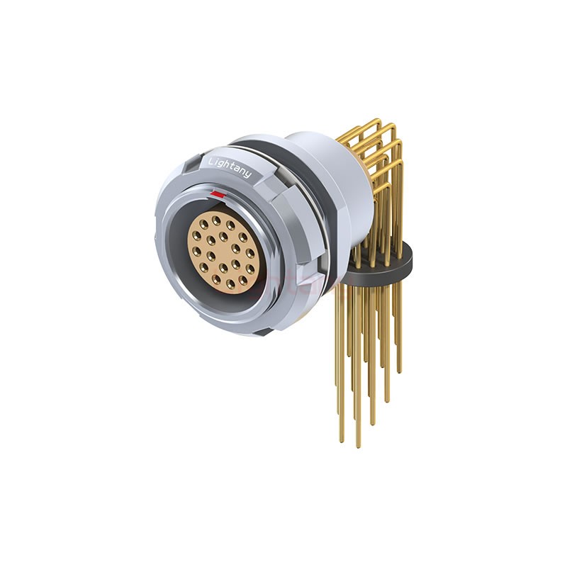 EEG.3B.018.CLV前螺母插座 PCB彎插板