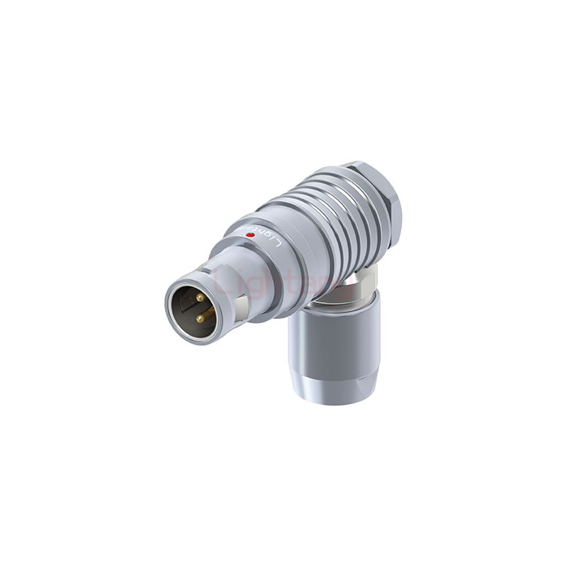 FHG.0B.002.CLAD21推拉自鎖彎式插頭