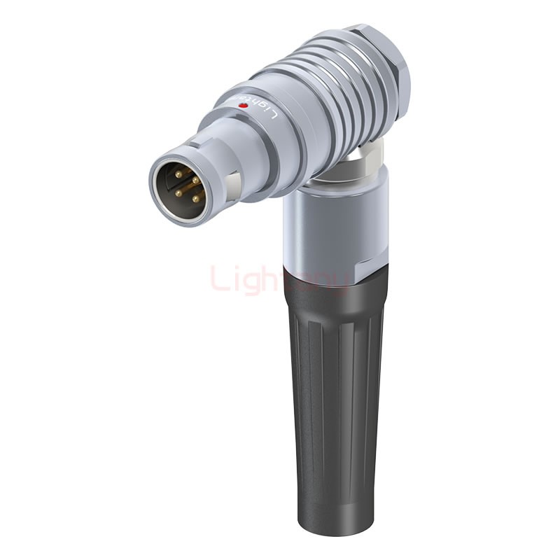 FHG.0B.004.CLAD52Z帶護(hù)套彎式插頭