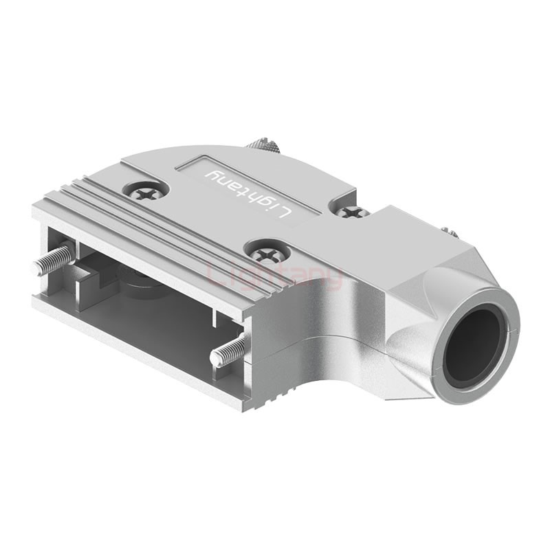 1443-15P-D-SUB金屬外殼-彎出線4~12mm