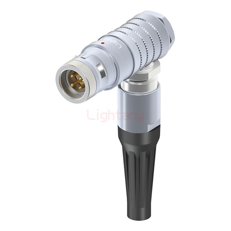 FHG.2K.004.CLAC70Z推拉自鎖帶護套彎式插頭