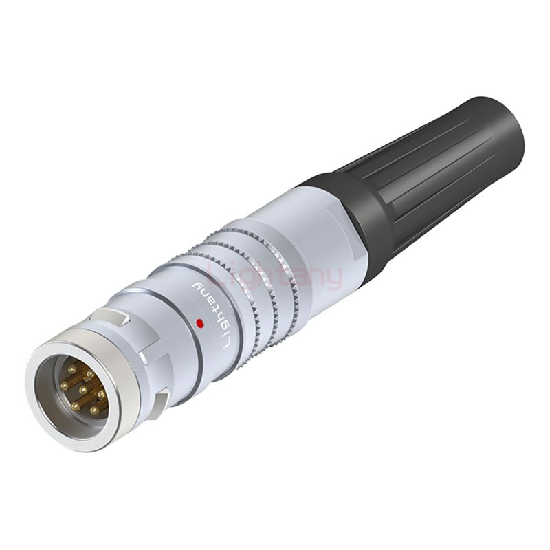 FGG.2K.007.CLAK90Z推拉自鎖帶護套直式插頭