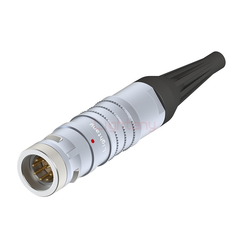 FGG.2K.008.CLAC40Z推拉自鎖帶護套直式插頭