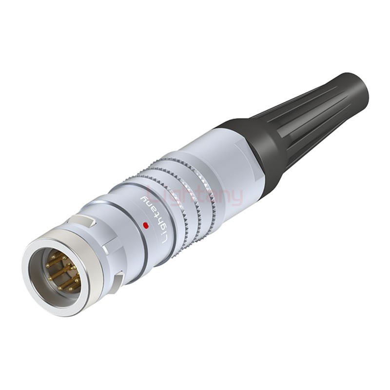 FGG.2K.008.CLAC65Z推拉自鎖帶護套直式插頭