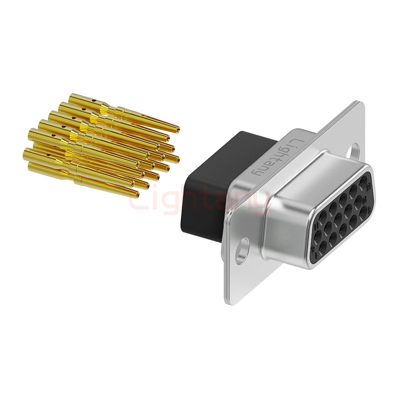 HDB15母冷壓車針