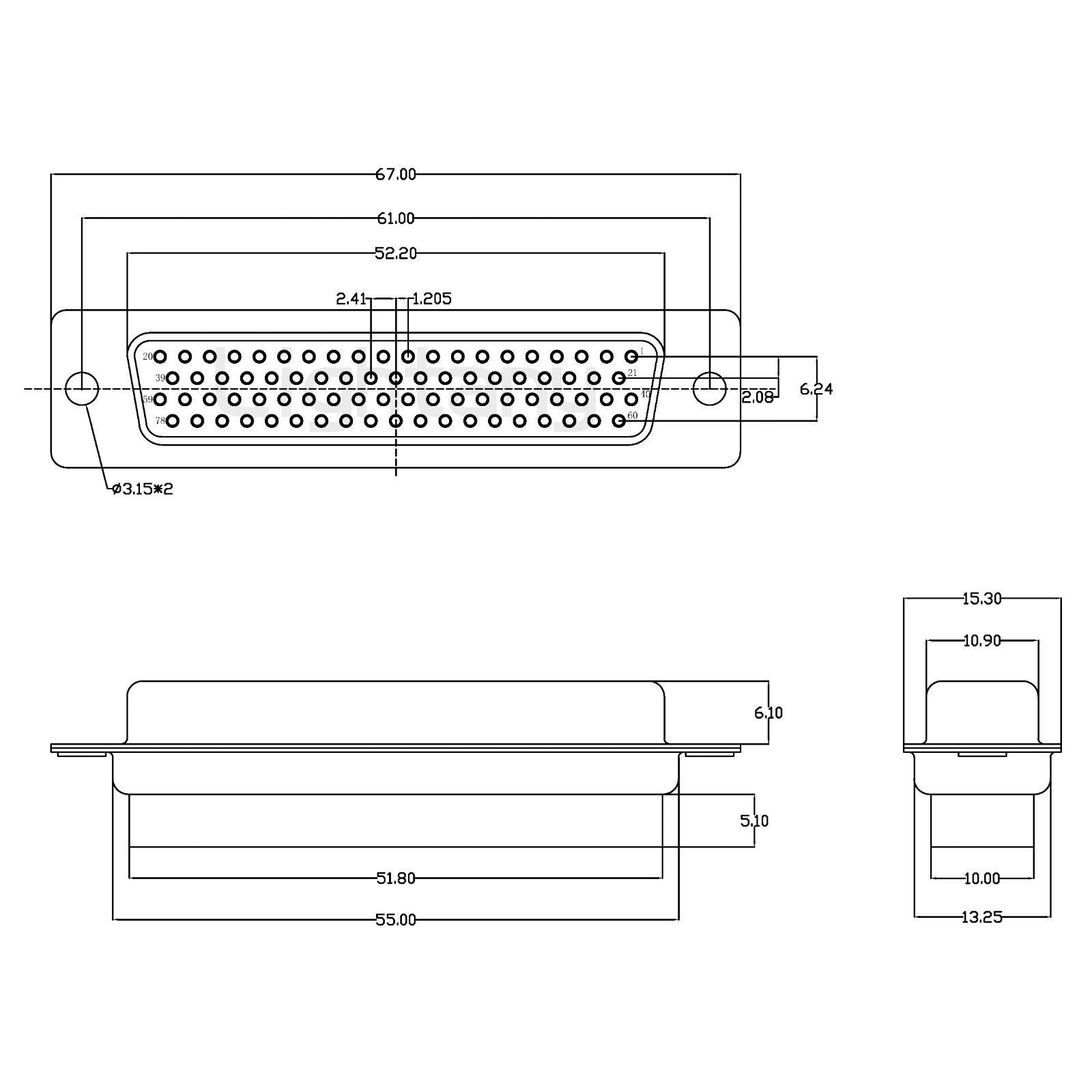 HDB78母冷壓車針