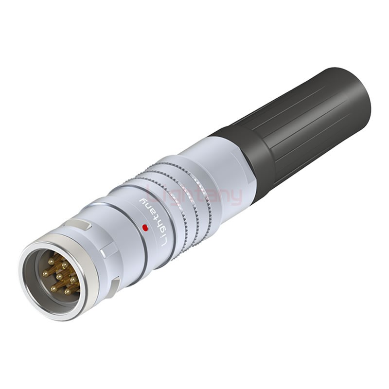 FGG.3K.007.CLAK13Z推拉自鎖帶護套直式插頭