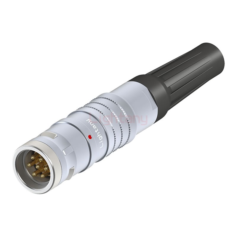 FGG.3K.007.CLAC11Z推拉自鎖帶護套直式插頭