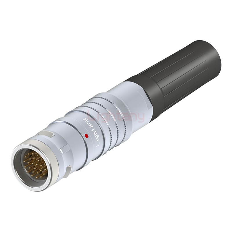 FGG.3K.026.CLAK12Z推拉自鎖帶護(hù)套直式插頭