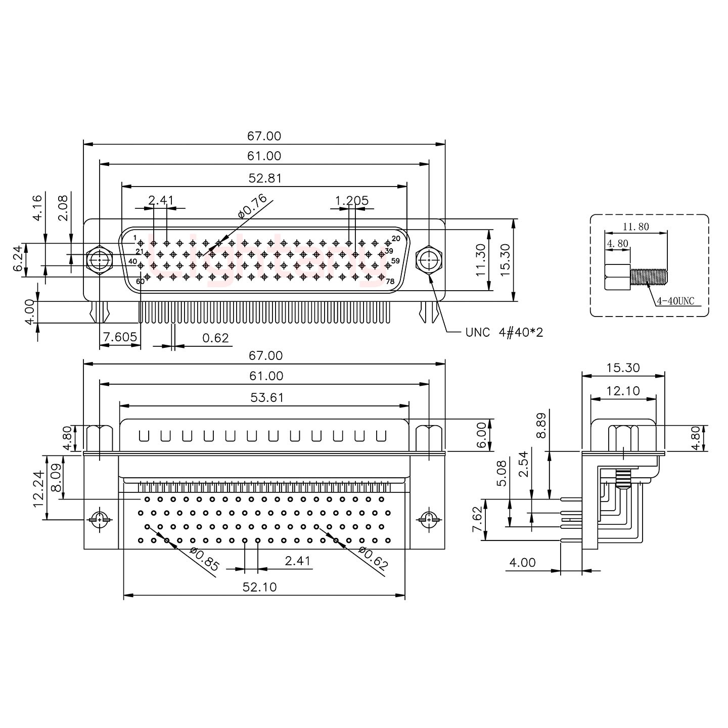 HDR78 公 彎插板8.89 塑料支架12.2 鎖螺絲 車針