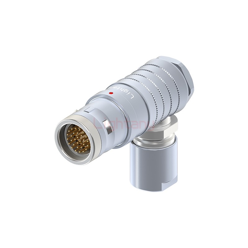 FHG.3K.030.CLAC11推拉自鎖彎式插頭