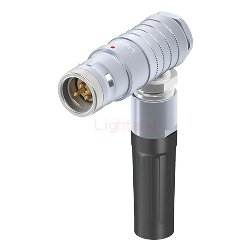 FHG.3K.003.CLAK12Z推拉自鎖帶護(hù)套彎式插頭