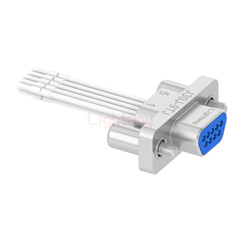 J30J-9公光孔壓接基本型+L型組件