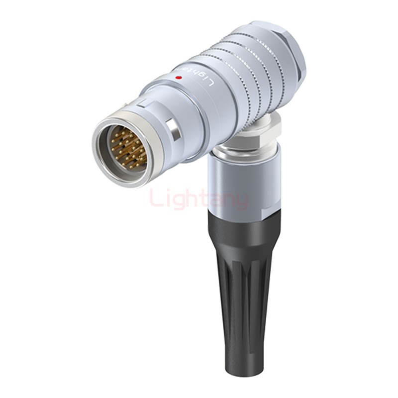 FHG.3K.018.CLAC70Z推拉自鎖帶護(hù)套彎式插頭