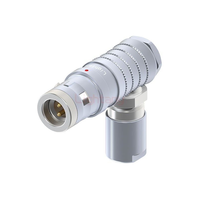 FHG.1K.002.CLAK70推拉自鎖彎式插頭