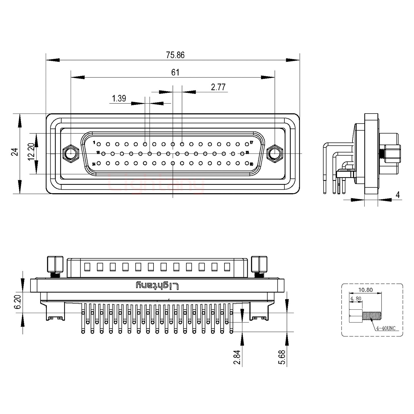 防水DR50 公 彎插板 鉚支架 鎖螺絲 車針